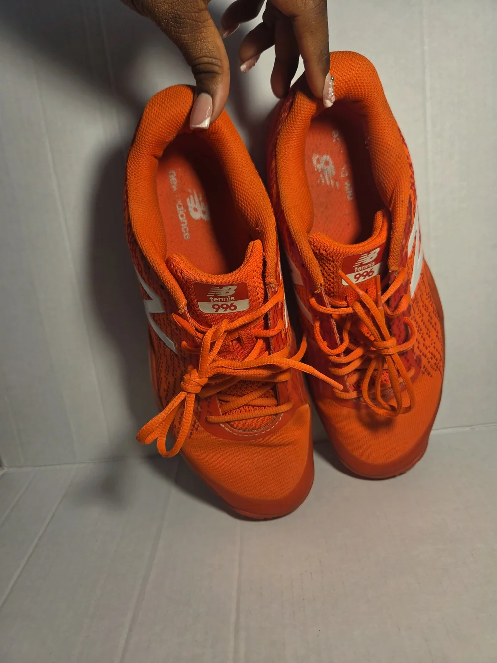 New Balance Orange Men Athletic Sneakers
